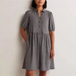 Boden Mini Jersey Dress in Botanic Bud